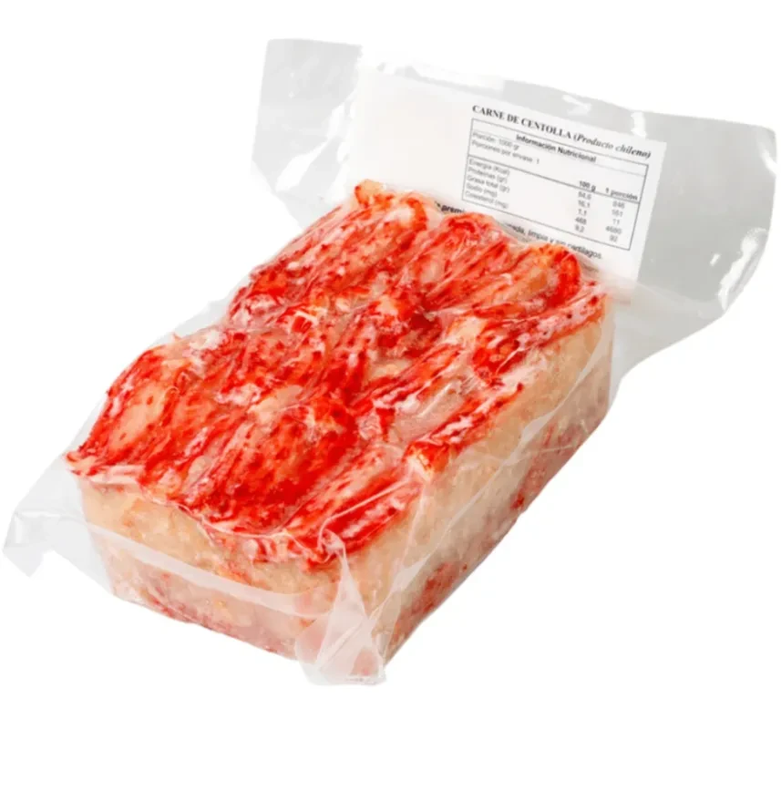 Carne de Centolla Cozida Premium 400g - Caixa com aproximadamente 12kg